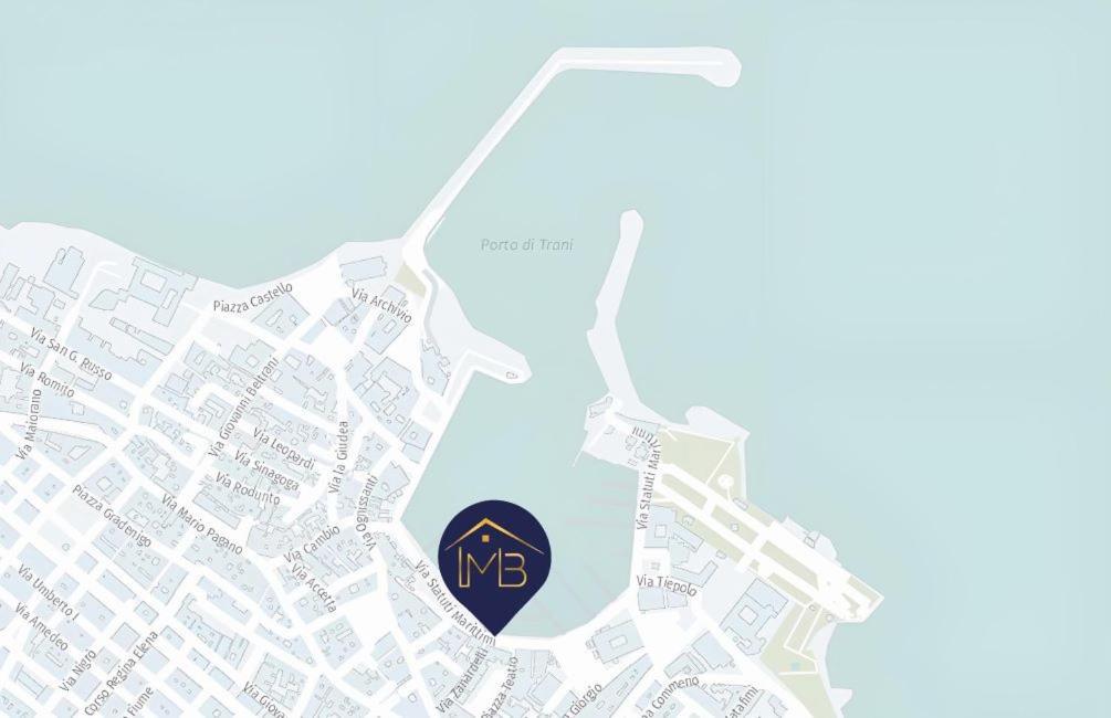 Maison Bleu Luxury Suite Sul Porto Di Trani Eksteriør bilde